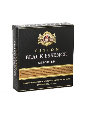 BASILUR Black Essence Assorted obal 40 gastro vreciek (4423)