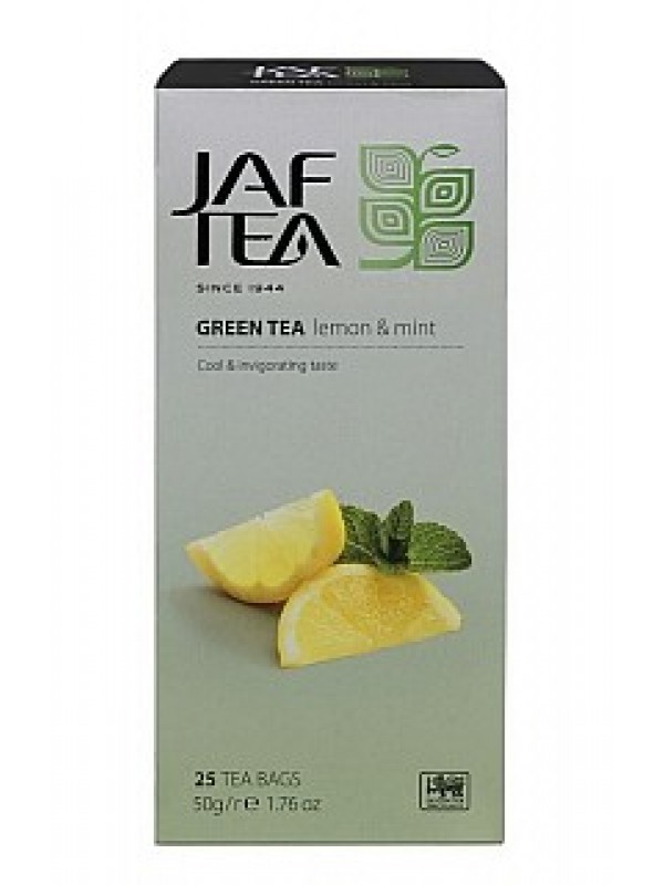 JAFTEA Green Lemon Mint neprebal 25x2g (2802)