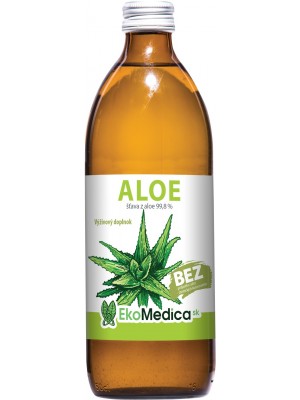Šťava Aloe 99,8% 500 ml - EkoMedica 