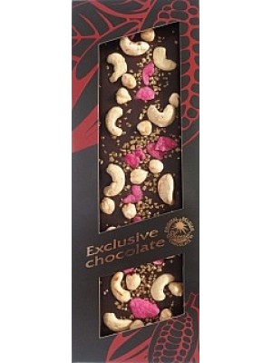 SEVERKA Horká čokoláda s kešu a lískovými orieškami 135g (9012)