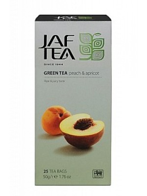 JAFTEA Green Peach Apricot neprebal 25x2g (2806)
