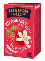 London Fruit & Herb Strawberry Vanilla 20x2g (1206)