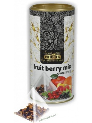 VITTO Tubus Fruit Berry mix pyramída 15x2g (985)