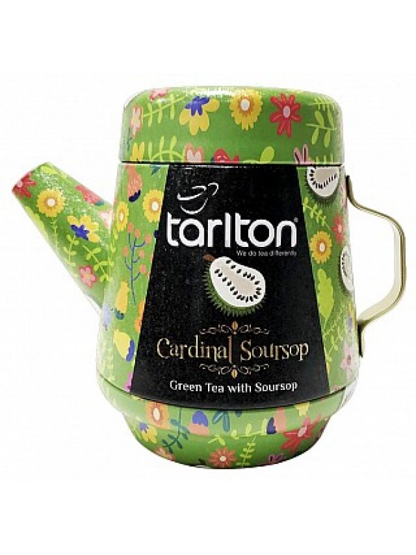 TARLTON Tea Pot Cardinal Soursop Green plech 100g (7081)