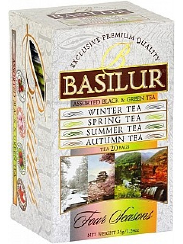 BASILUR Assorted Four Seasons 10x1,5g a 10x2g (7411)