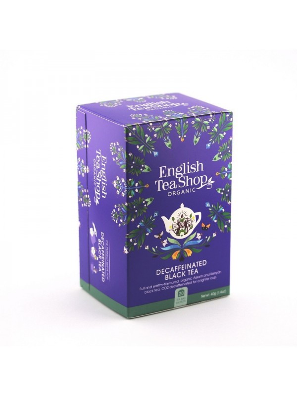 English Tea Shop Čierny čaj bez kofeínu 20 sáčkov (ETS53)