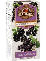 BASILUR Fruit Blackcurrant & Blackberry neprebal 25x2g (7325)