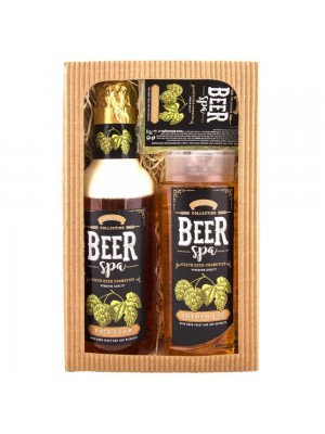 Beer Spa sada - gél 250 ml, pena 500 ml a mydlo 70 g (BC 802602)