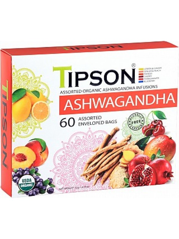 TIPSON BIO Ashwagandha Assorted 60x1,2g (5080)