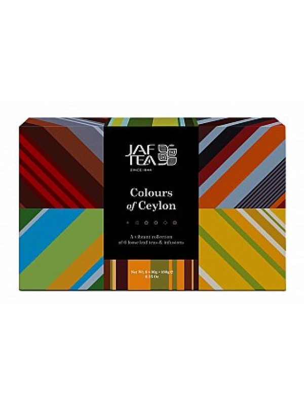 JAFTEA Box Colours of Ceylon Collection 6x30g (2914)