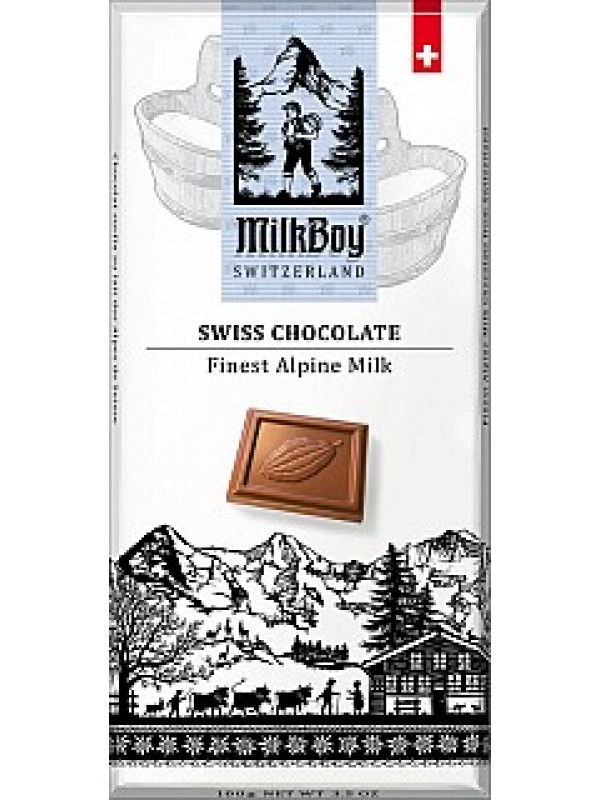 MILKBOY Mléčná čokoláda Finest Alpine Milk 100g (8770)