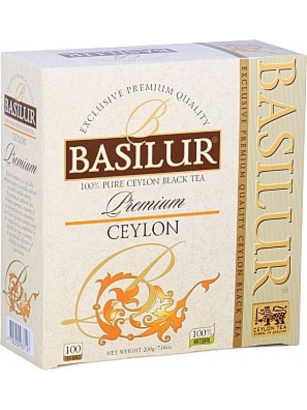 BASILUR Premium Ceylon neprebal 100x2g (3890)
