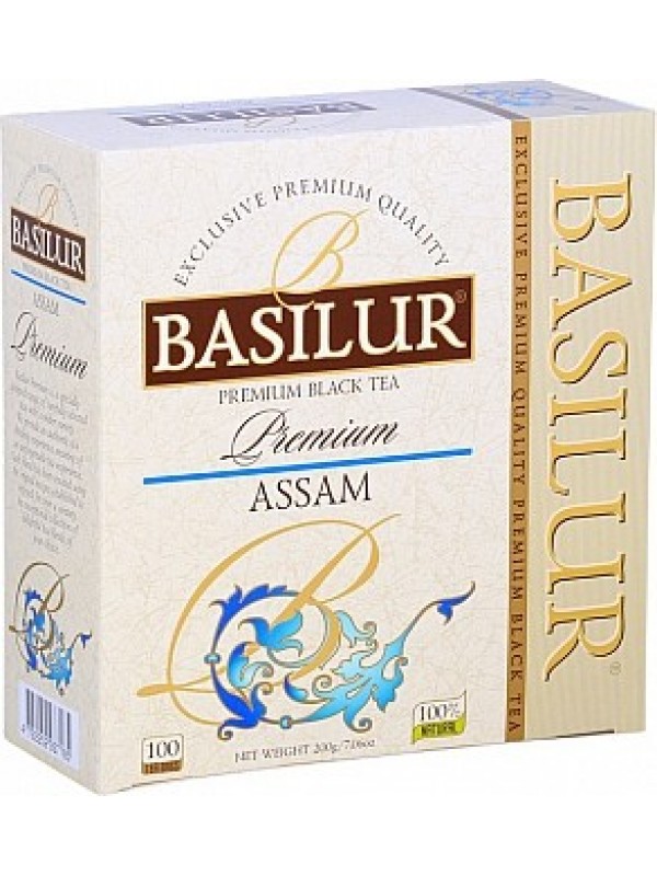 BASILUR Premium Assam neprebal 100x2g (3894)