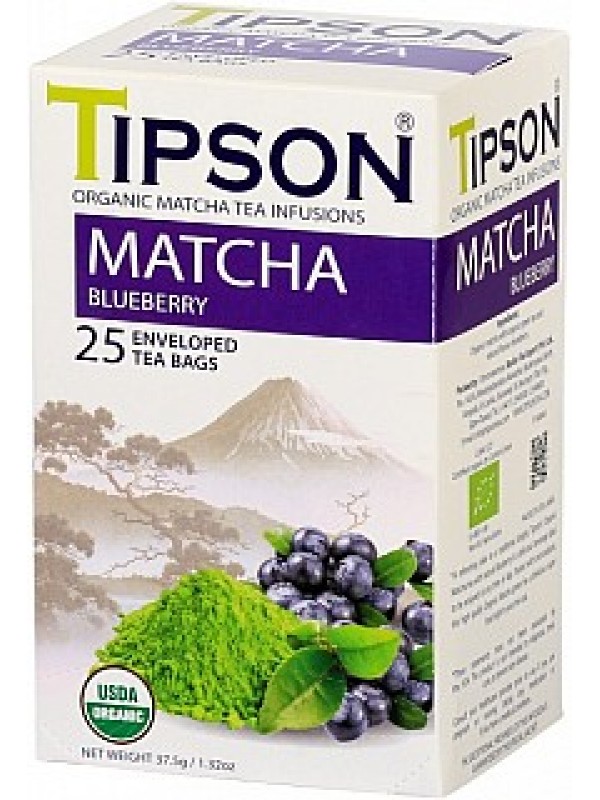 TIPSON BIO Matcha blueberry 25x1,5g (5070)