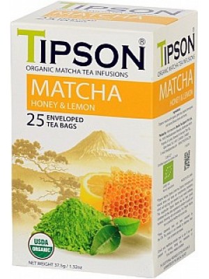 TIPSON BIO Matcha honey lemon 25x1,5g (5073)