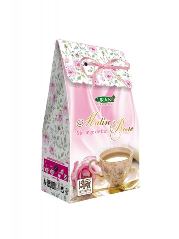 Liran čaj Matin rose black tea 75g (L031)