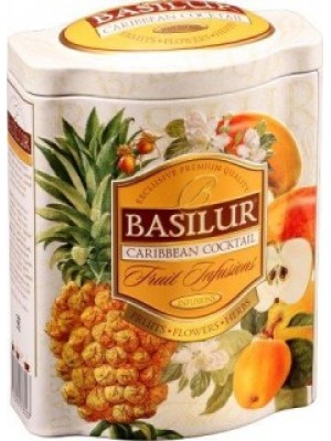 BASILUR Fruit Caribbean Coctail plech 100g (4602)