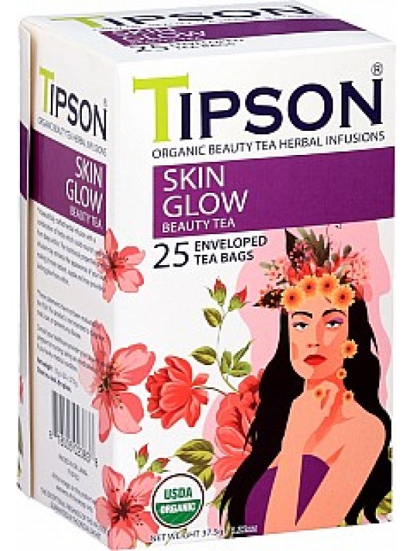 TIPSON BIO Beauty Tea Skin Glow prebal 25x1,5g (5174)
