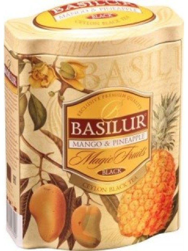 BASILUR Magic Mango & Pineapple plech 100g (7559)