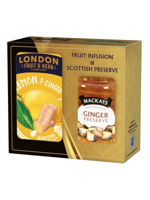 London Fruit & Herb Darčeková sada zaváranina a čaj Lemon & Ginger (1116)