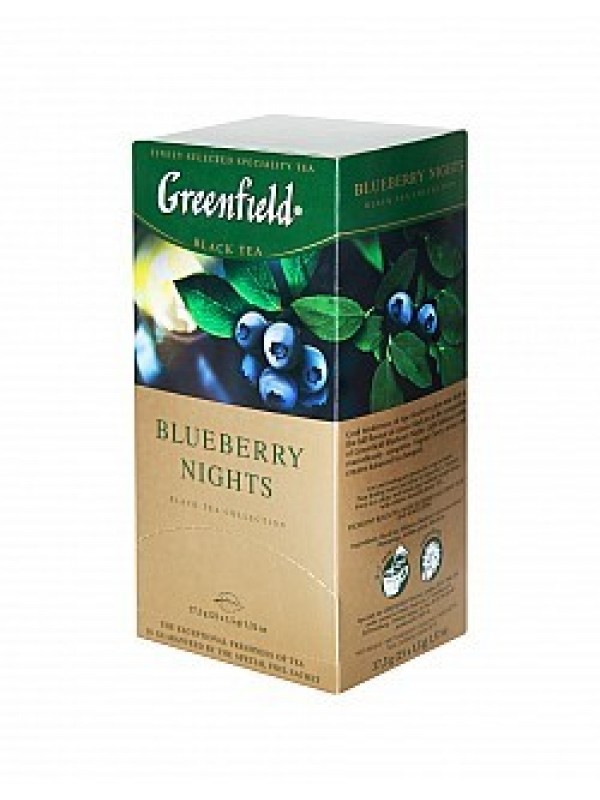 Greenflied Black Blueberry Nights prebal 25x1,5g (5604)