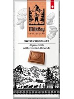 MILKBOY Mléčná čokoláda roasted Almonds 100g (8774)