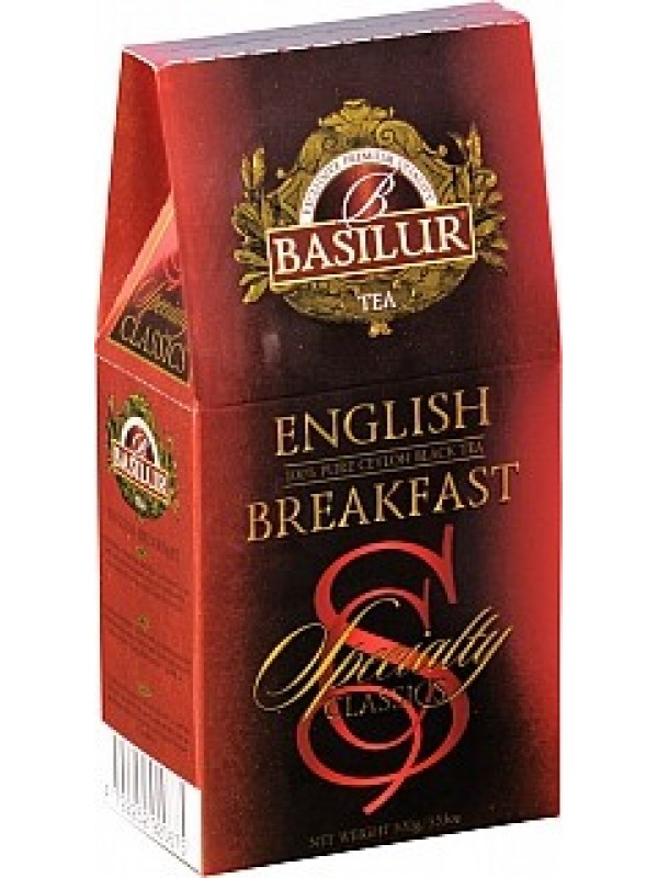 BASILUR Specialty English Breakfast papier 100g (7758)