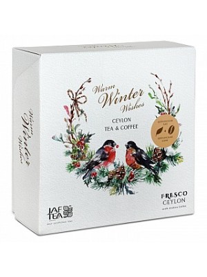 JAFTEA Box Warm Winter Wishes Tea & Coffee zrno 80g (2917)