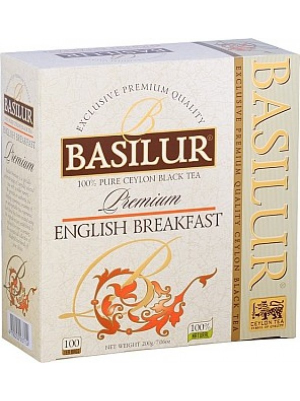 BASILUR Premium English Breakfast neprebal 100x2g (3891)