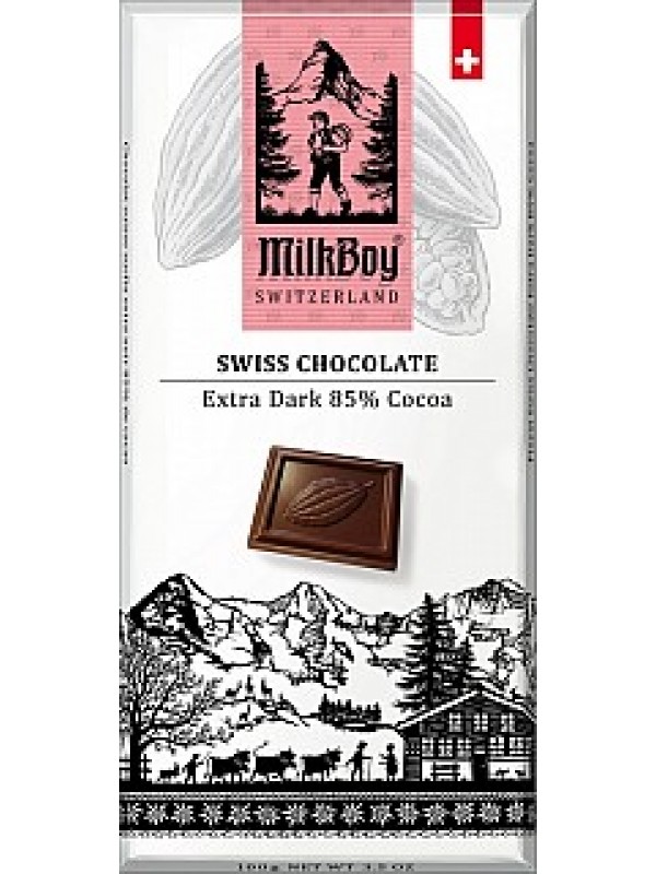 MILKBOY Horká čokoláda 85% Extra Dark 100g (8772)