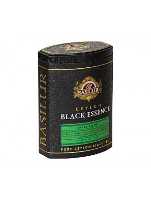 BASILUR Black Essence Chocolate Mint plech 100g (4520)