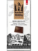 MILKBOY Horká čokoláda 72% fresh roasted Coffee 100g (8776)