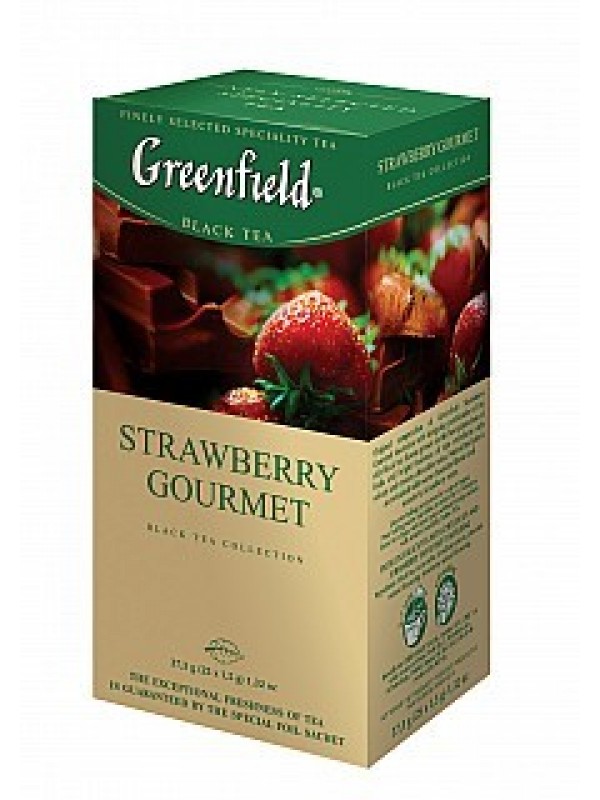 Greenfield Black Strawberry Gourmet prebal 25x1,5g (5616)