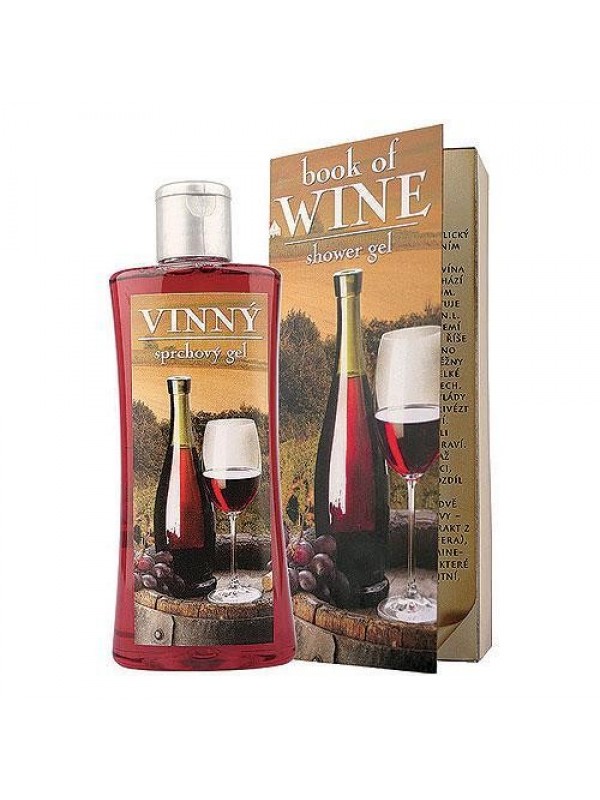 Vinný sprchový gel 250ml – book of wine (BC 014605)