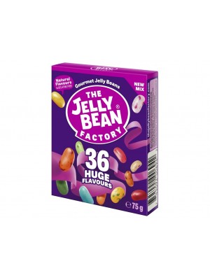 Jelly Bean Želé fazuľky Huge Flavours 36 príchutí 75g- krabička (JB010)