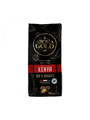 Aroma Gold Black Label Kenya mletá 250g (5715)