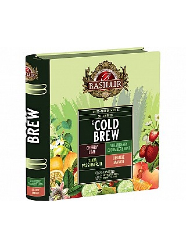 BASILUR Cold Brew Book Assorted plech 32x2g (4438)
