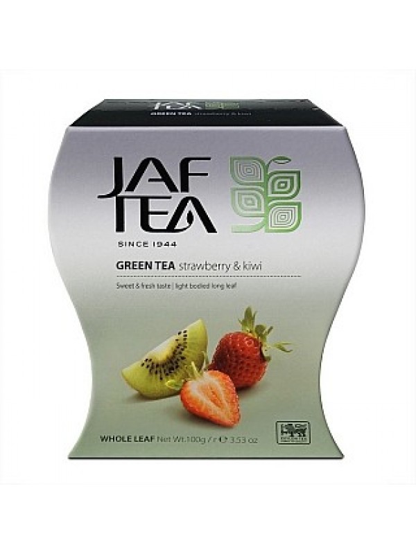 JAFTEA Green Strawberry & Kiwi papier 100g (2658)