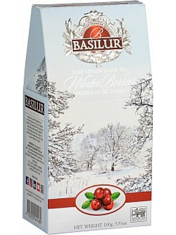 Basilur Winter Berries Cranberries papier 100g (3795)