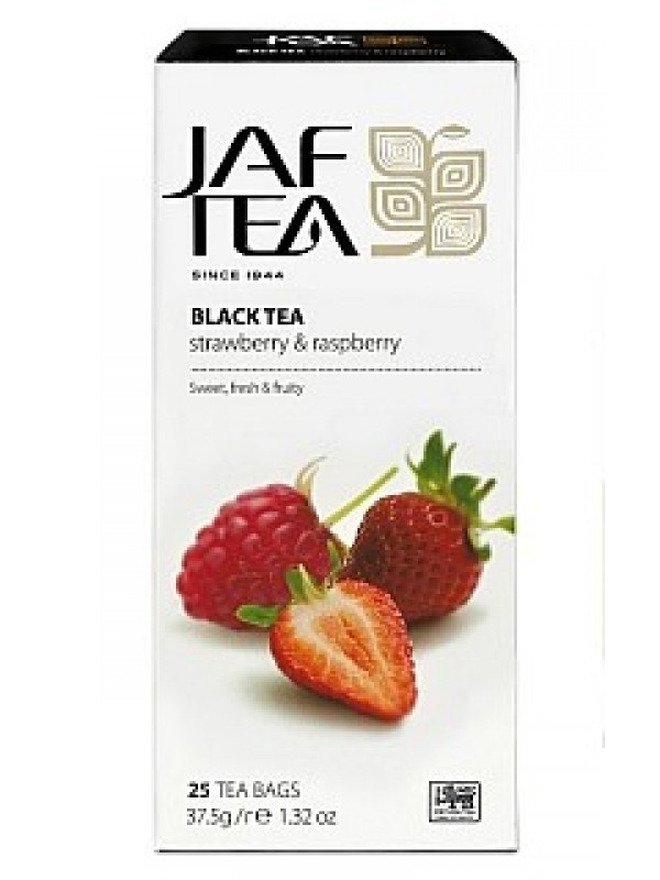 JAFTEA Black Strawberry & Raspberry neprebal 25x1,5g (2781)