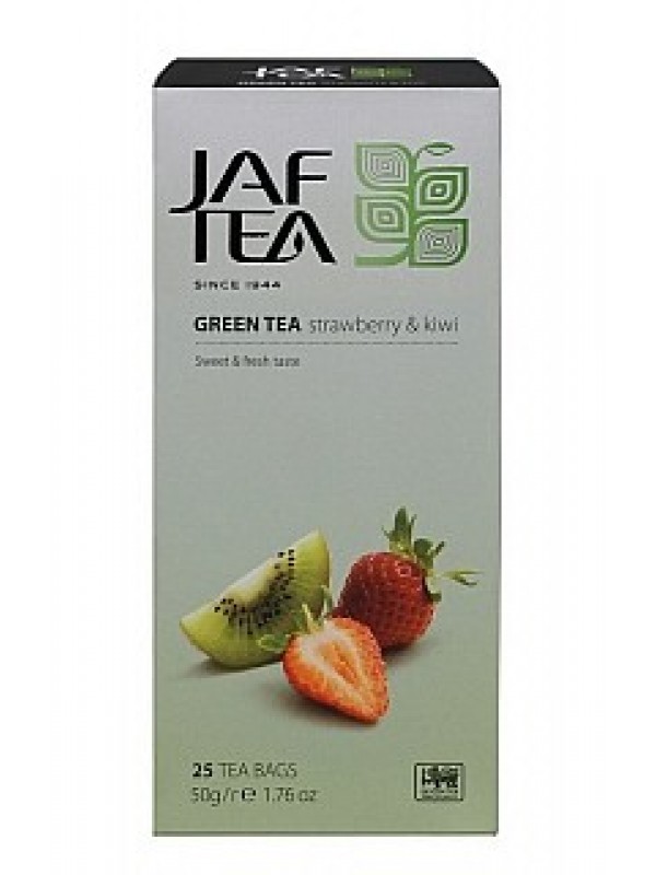 JAFTEA Green Strawberry & Kiwi neprebal 25x2g (2809)