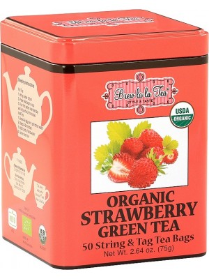 BREW LA LA TEA Bio Green Organic Strawberry 50x1,5 (2520)