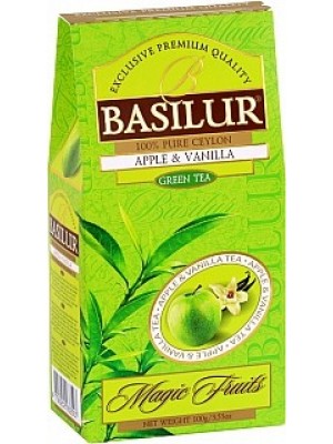 BASILUR Magic Green Apple & Vanilla papier 100g (3803)