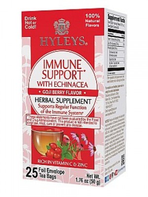 HYLEYS Immune Support with Echinacea Goji Berry prebal 25x2 (2352)