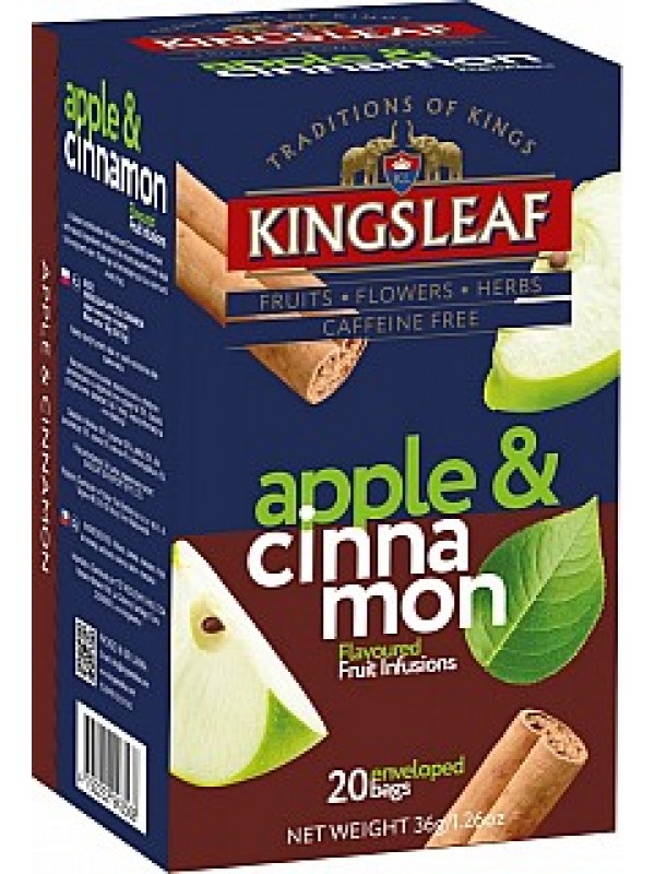 KINGSLEAF Apple & Cinnamon prebal 20x1,8g (2560)