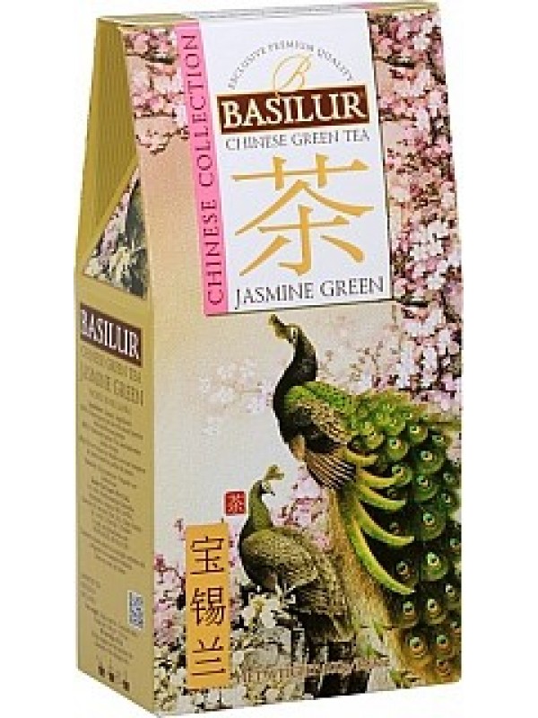 BASILUR Chinese Jasmine Green papier 100g (3822)