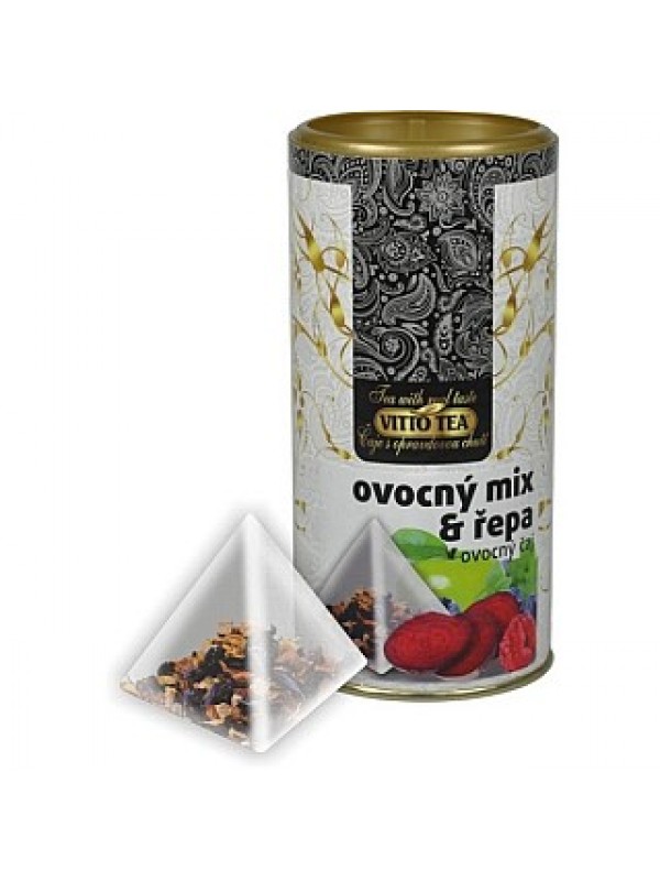 VITTO Tubus Ovocný mix s červenou repou pyramida 15x2g (984)