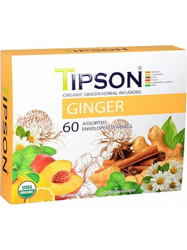 TIPSON BIO Ginger Assorted 60x1,5g (5180)
