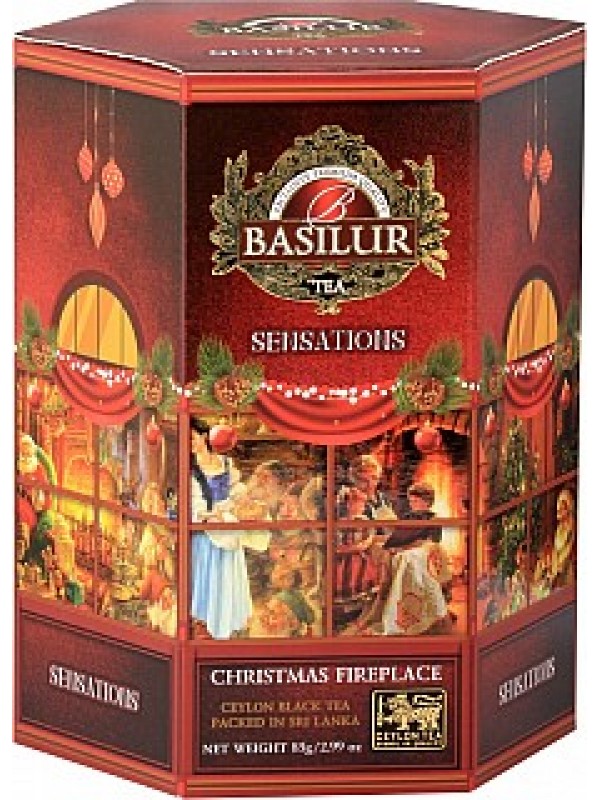 BASILUR Sensations Christmas Fireplace papier 85g (4265)