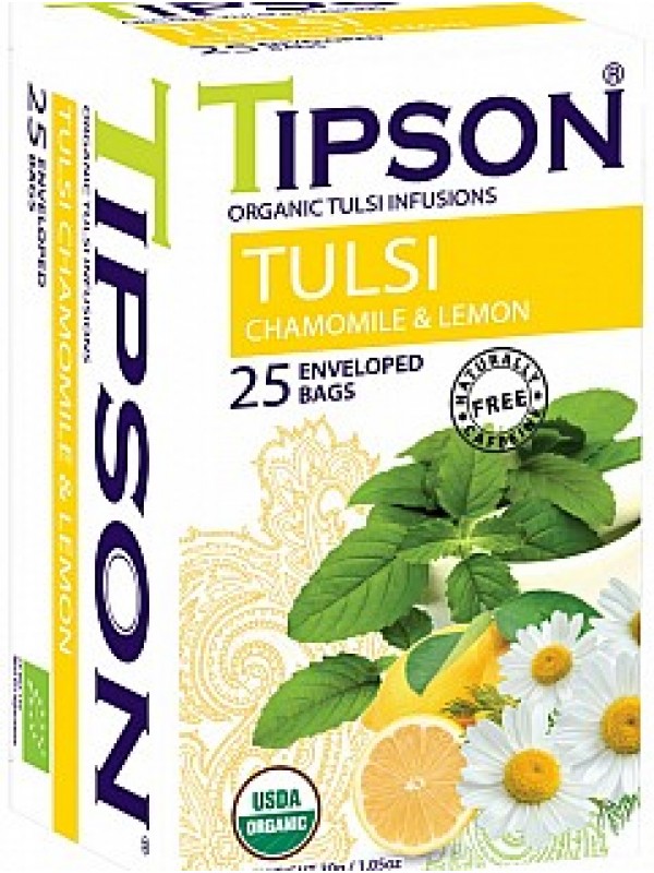 TIPSON/ BIO Tulsi Chamomile & Lemon 25x1,2g (5163)
